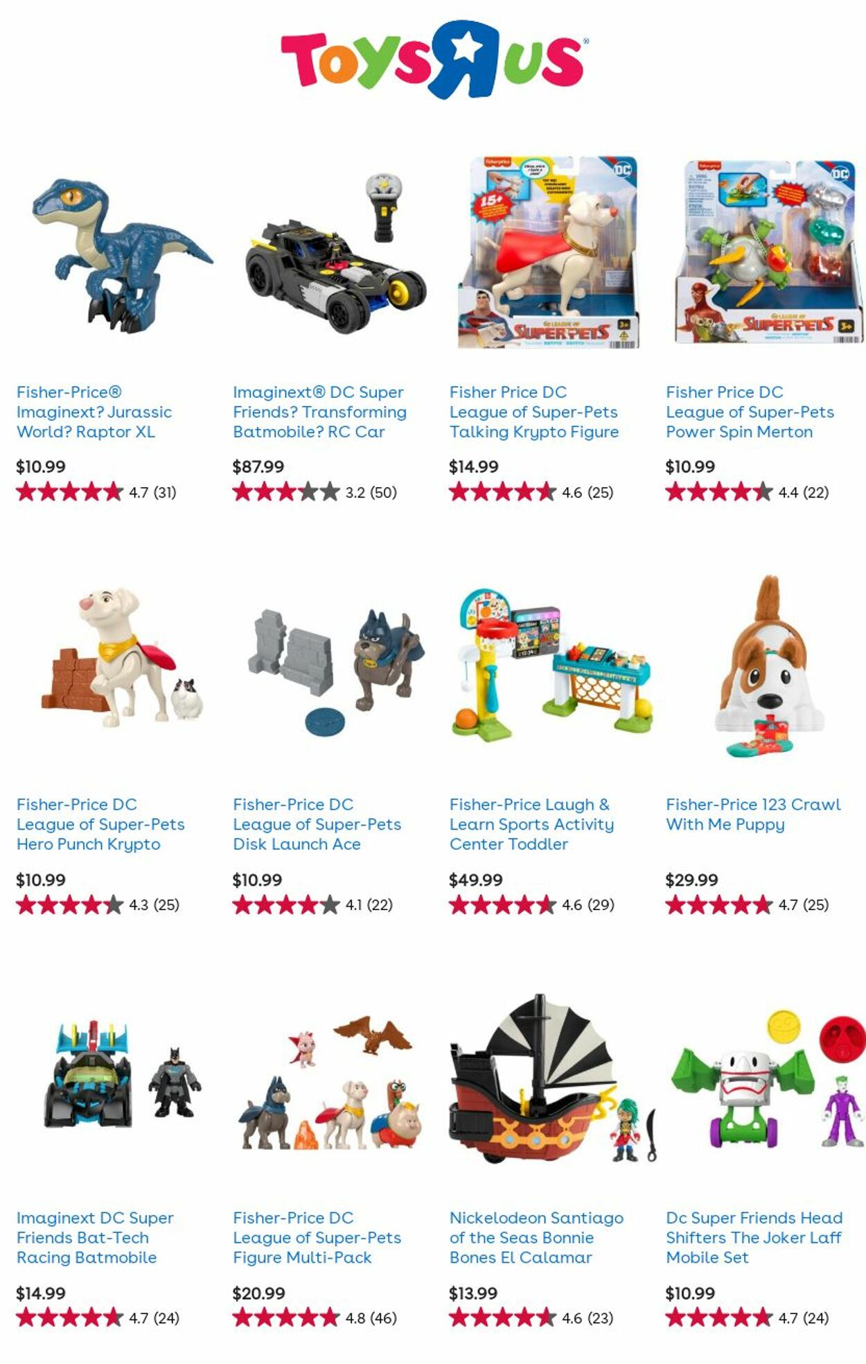 Catalogue Toys''R''Us from 01/27/2023