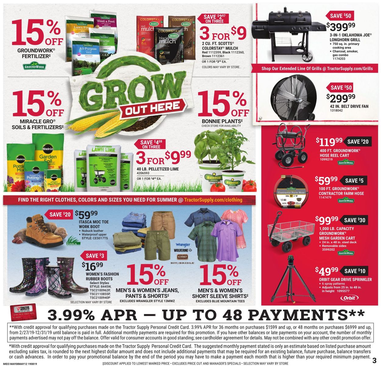 Catalogue Tractor Supply from 05/08/2019