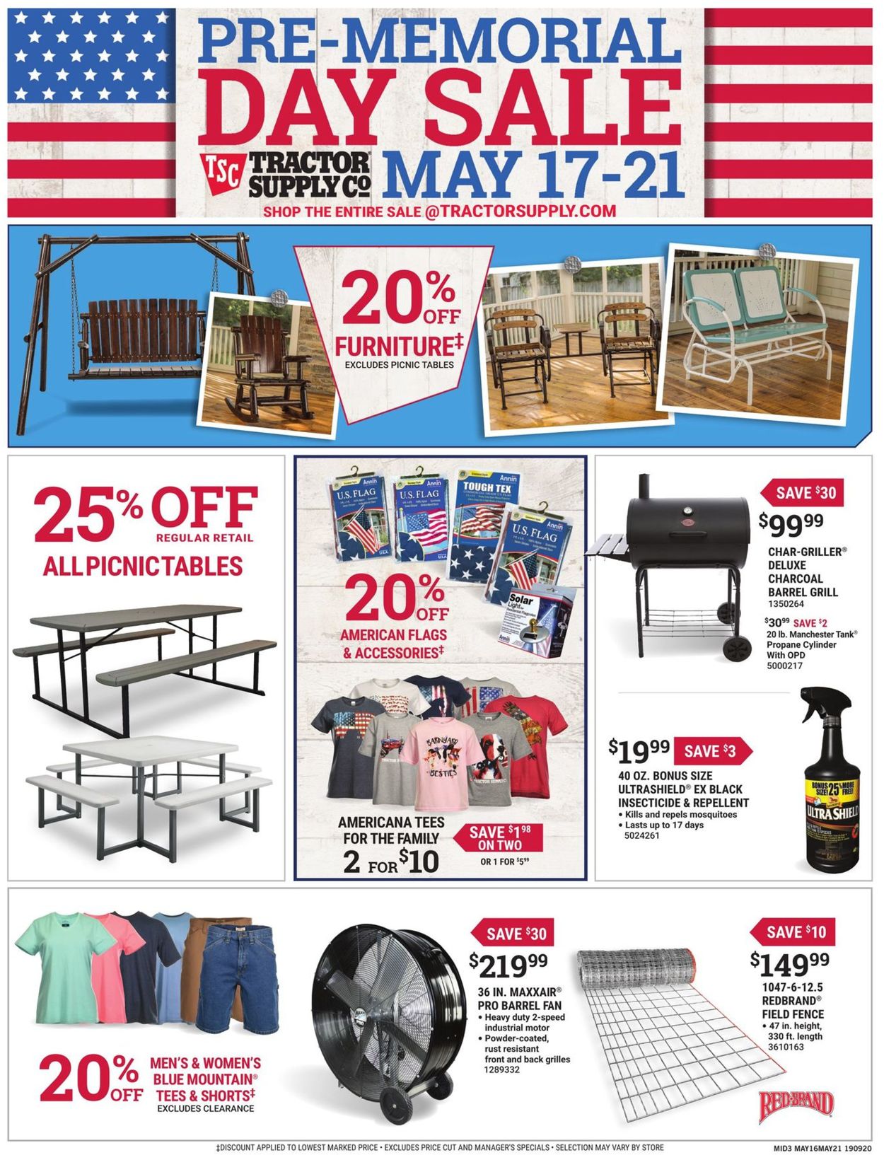 Catalogue Tractor Supply from 05/17/2019