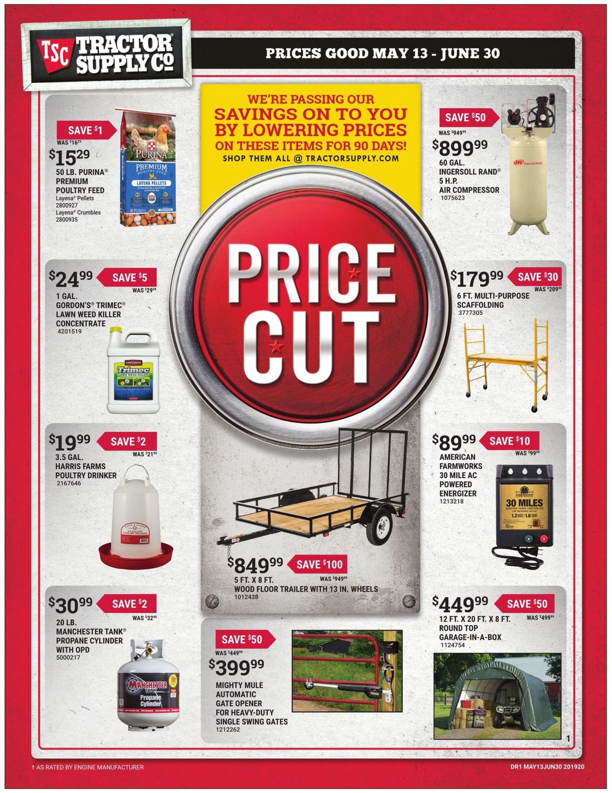 Catalogue Tractor Supply from 05/13/2019