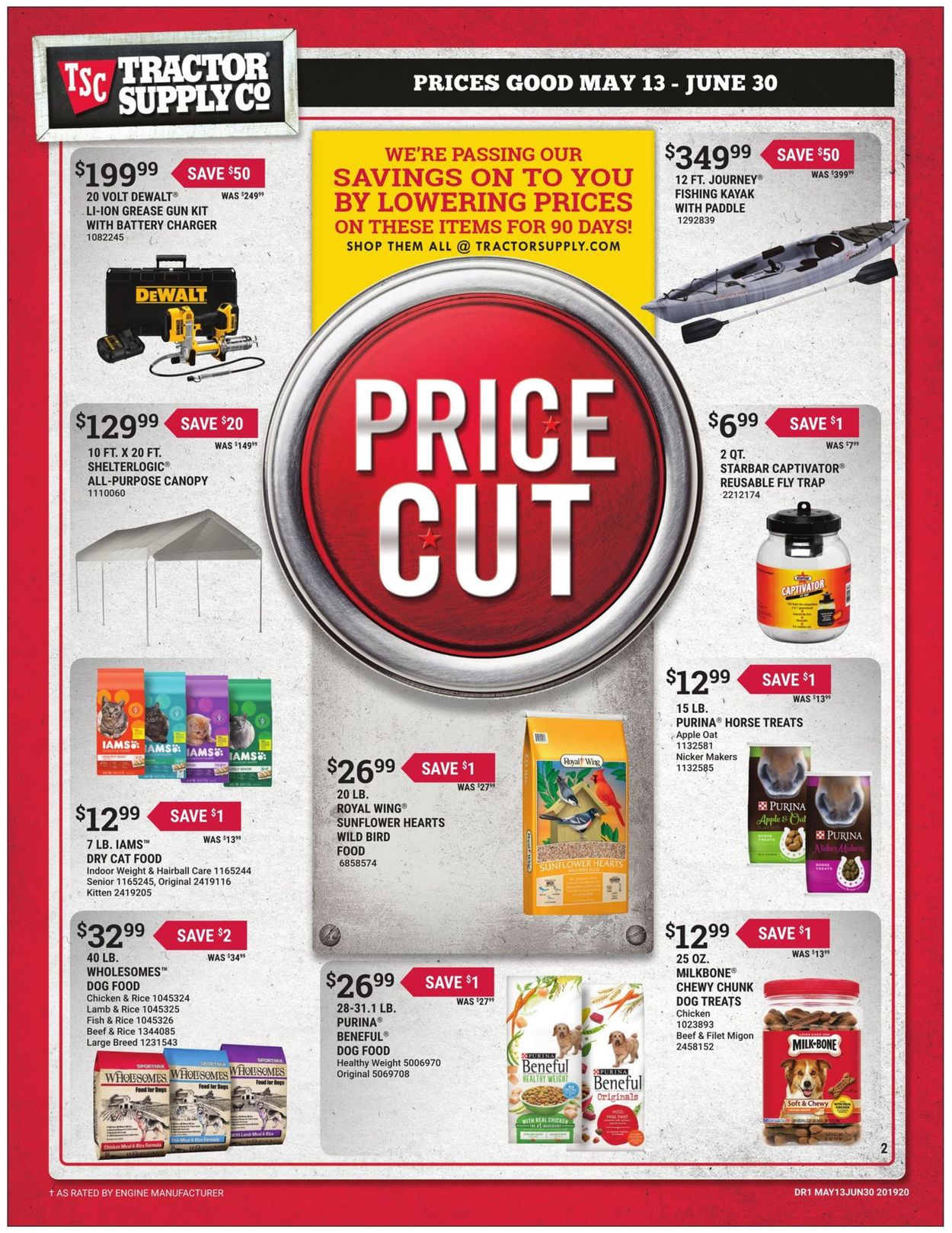 Catalogue Tractor Supply from 05/13/2019
