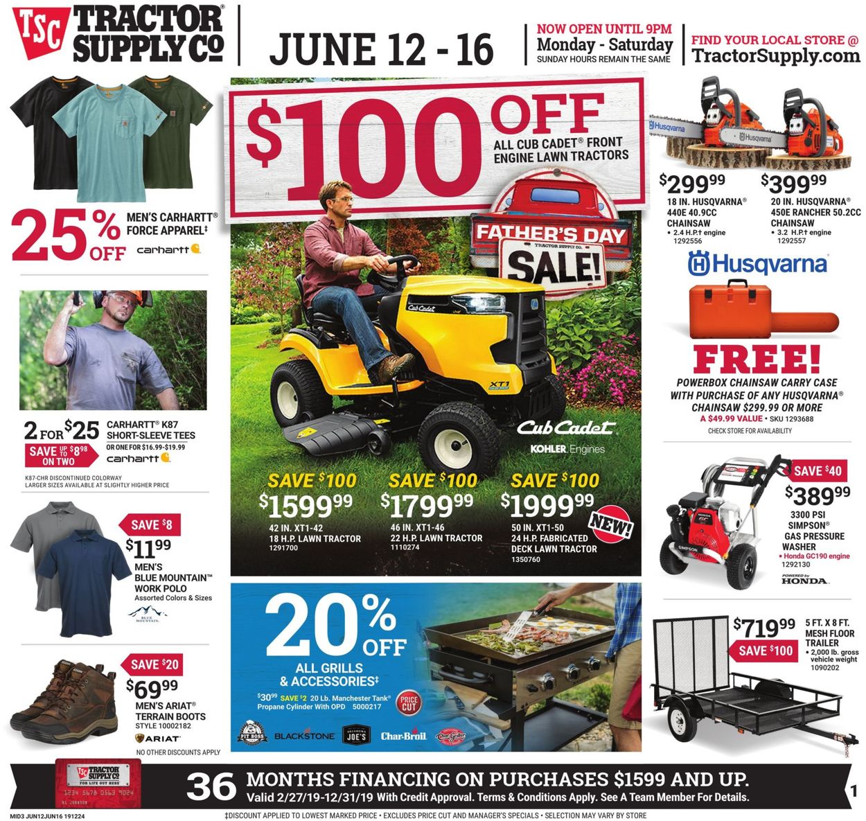 Tractor Supply Current weekly ad 06/12 06/16/2019 frequent ads com
