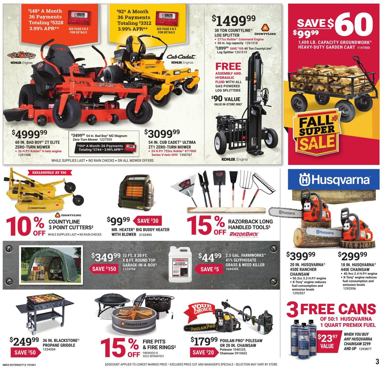 Tractor Supply Current weekly ad 10/09 10/13/2019 [3]