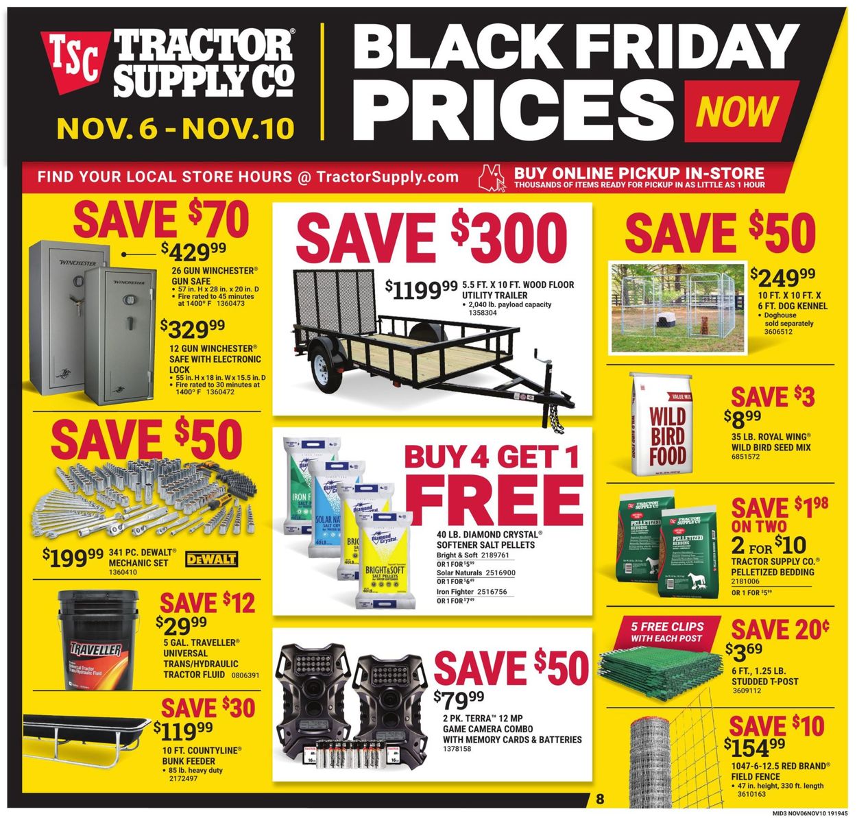 Catalogue Tractor Supply - BLACK FRIDAY 2019 from 11/06/2019