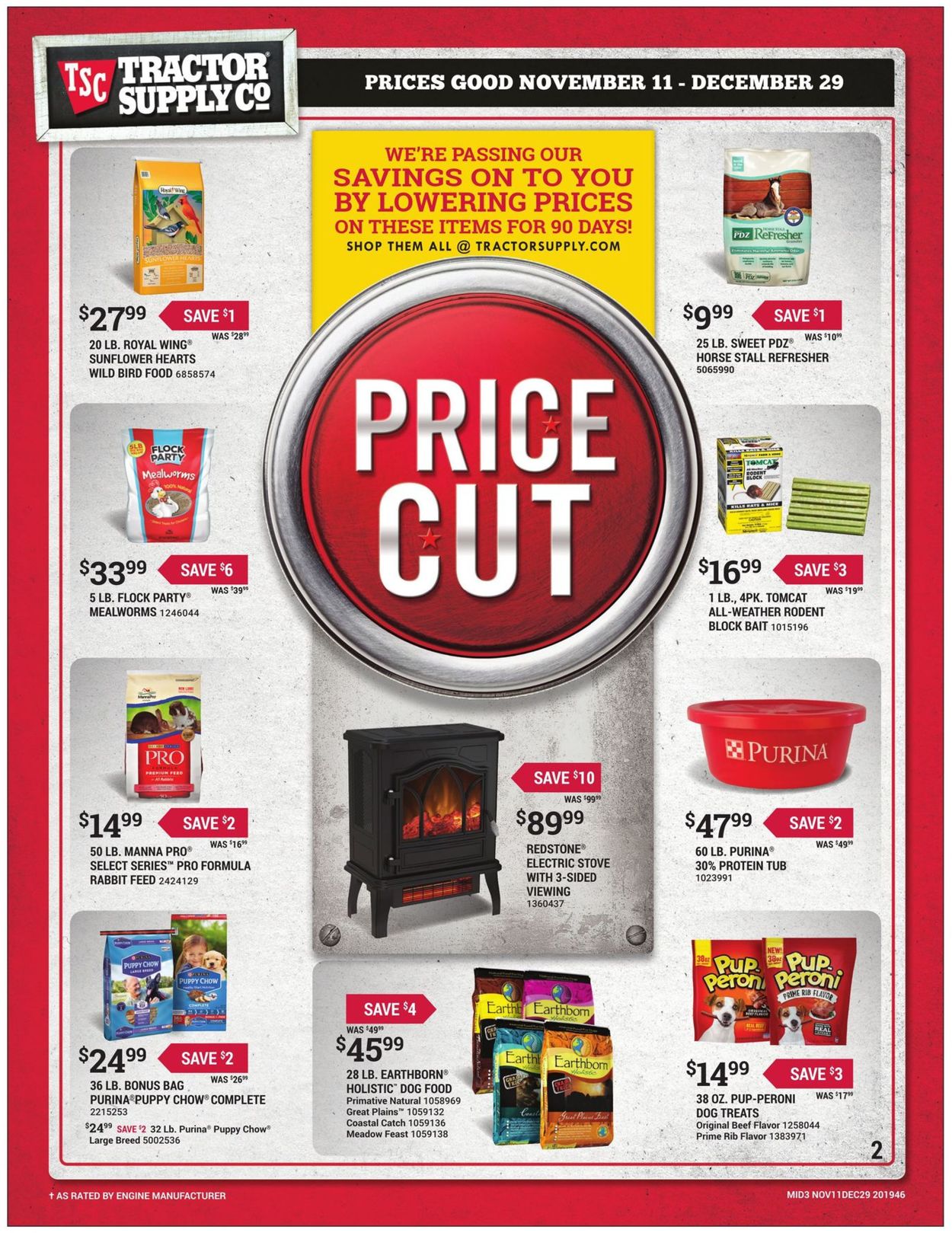 Catalogue Tractor Supply from 11/11/2019