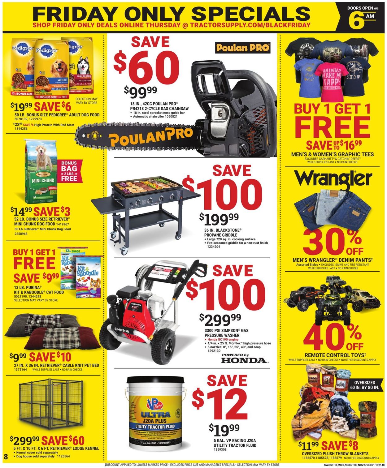 Tractor Supply - Black Friday Ad 2019 Current weekly ad 11/27 - 12/01/2019 [8] - 0