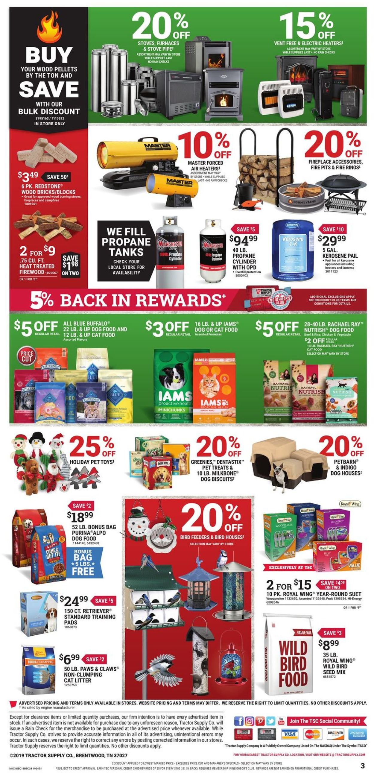 Catalogue Tractor Supply from 12/18/2019
