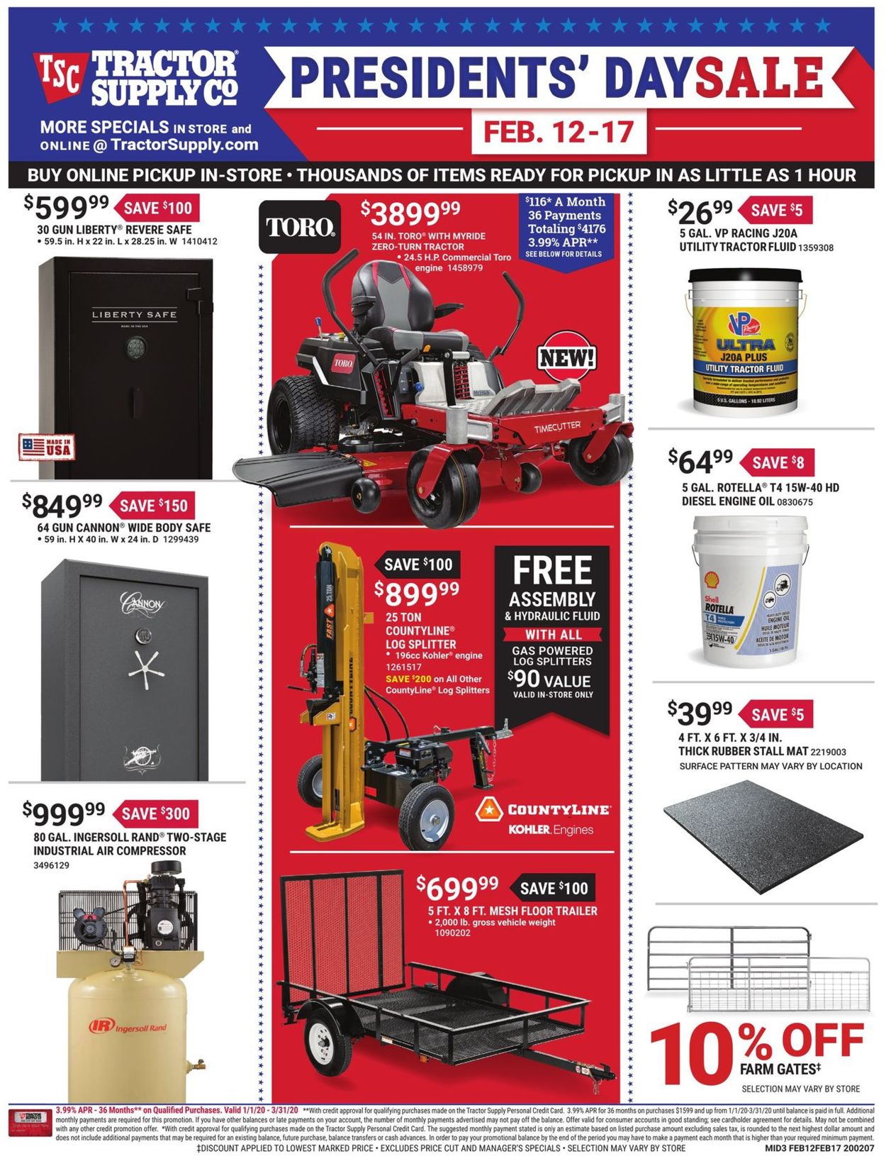 Catalogue Tractor Supply from 02/12/2020
