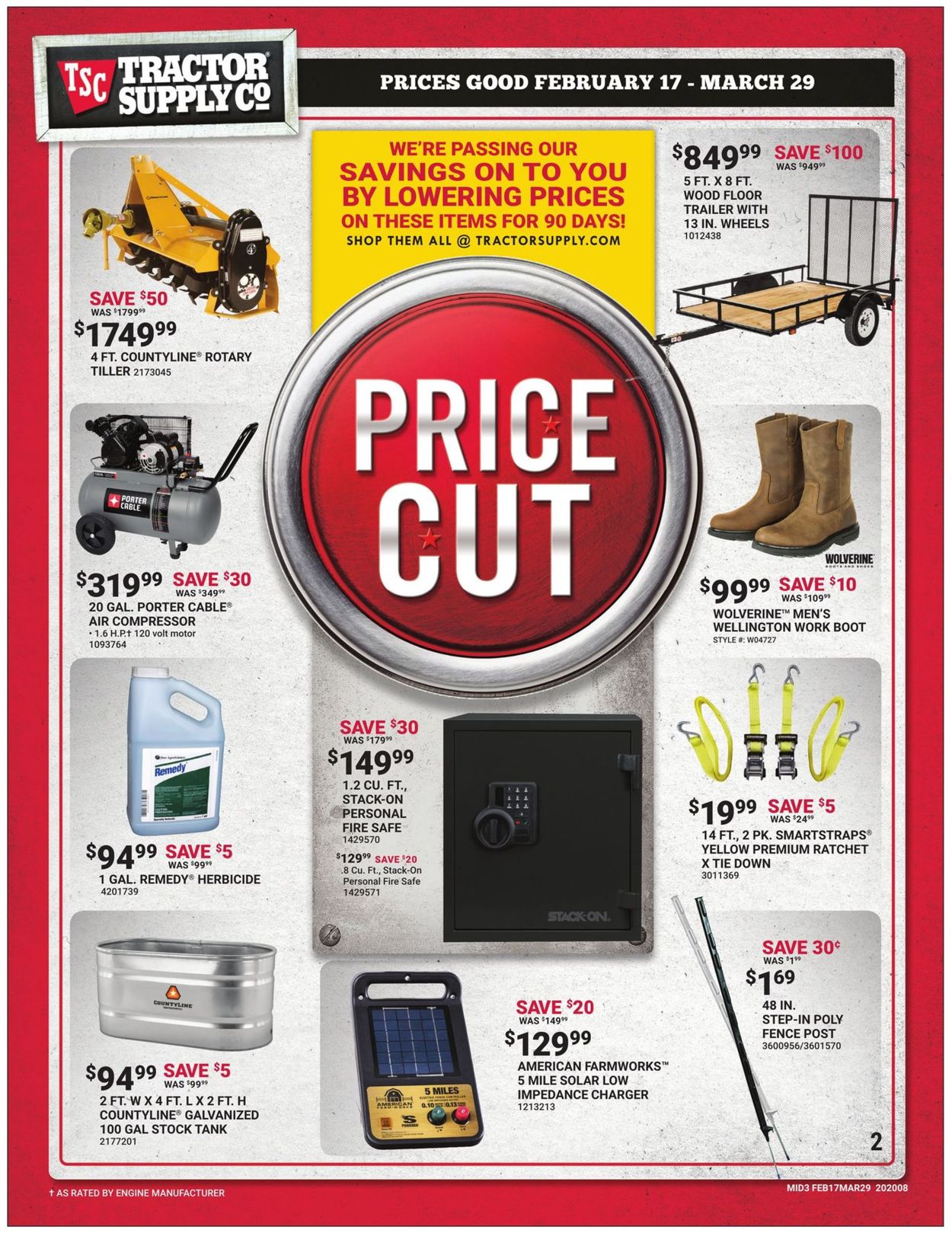 Catalogue Tractor Supply from 02/17/2020