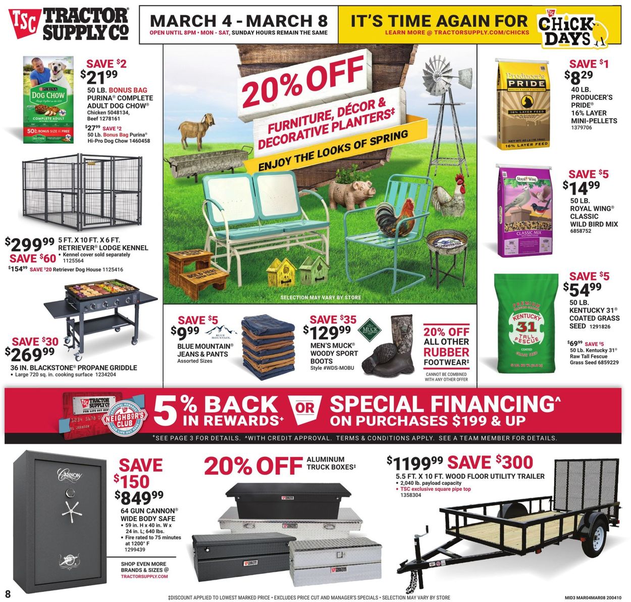 Catalogue Tractor Supply from 03/04/2020