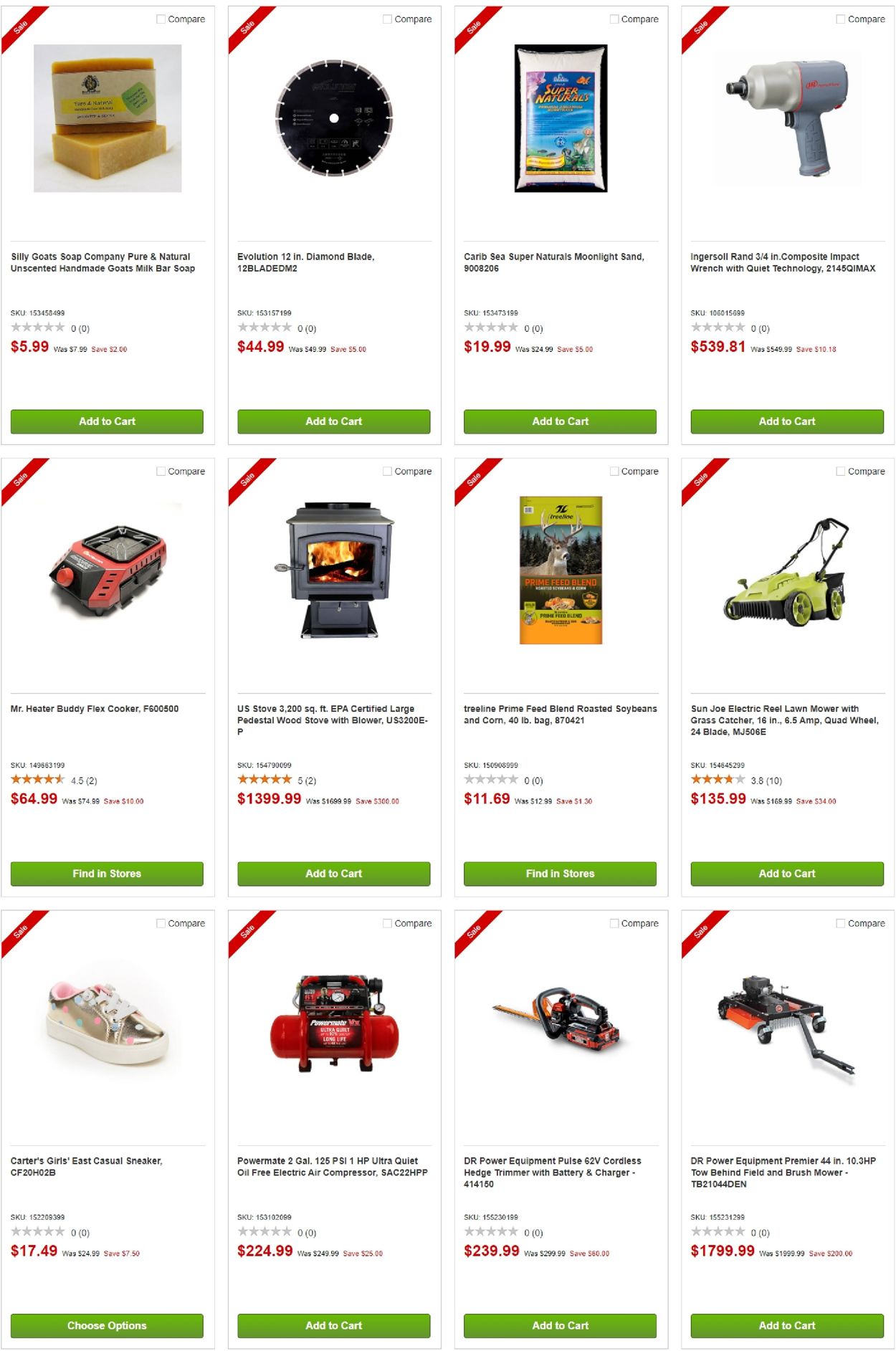 Catalogue Tractor Supply Black Friday 2020 from 11/29/2020