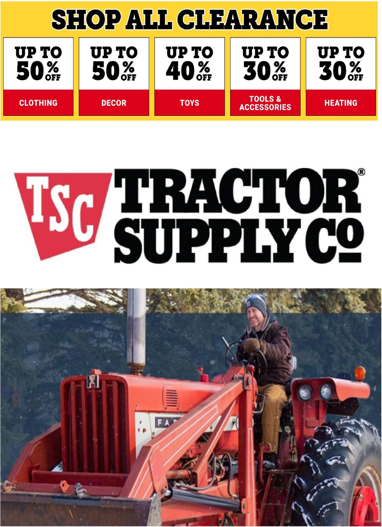 Catalogue Tractor Supply from 01/05/2021