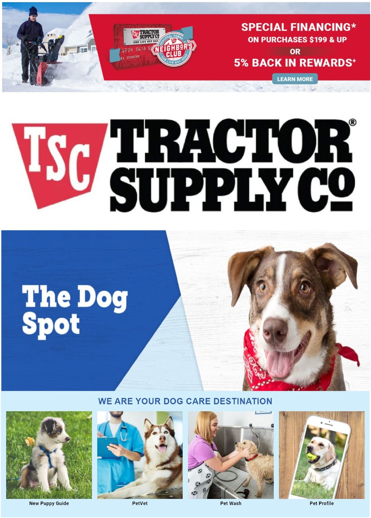 Catalogue Tractor Supply from 01/19/2021