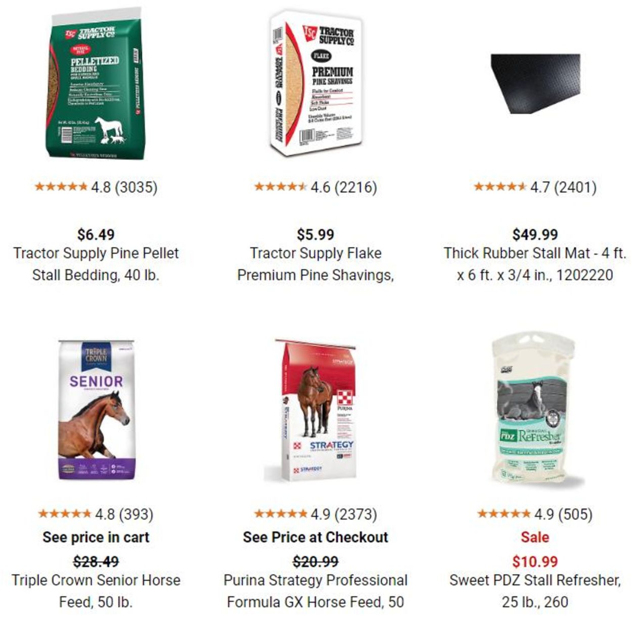 Catalogue Tractor Supply from 10/21/2021