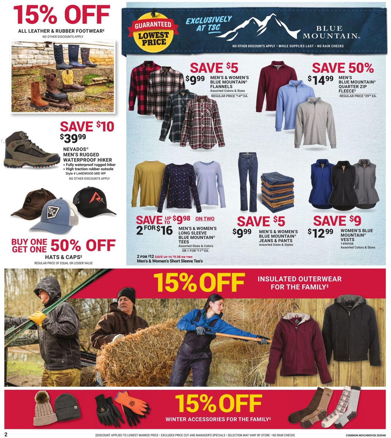 Catalogue Tractor Supply BLACK FRIDAY AD 2021 from 11/23/2021