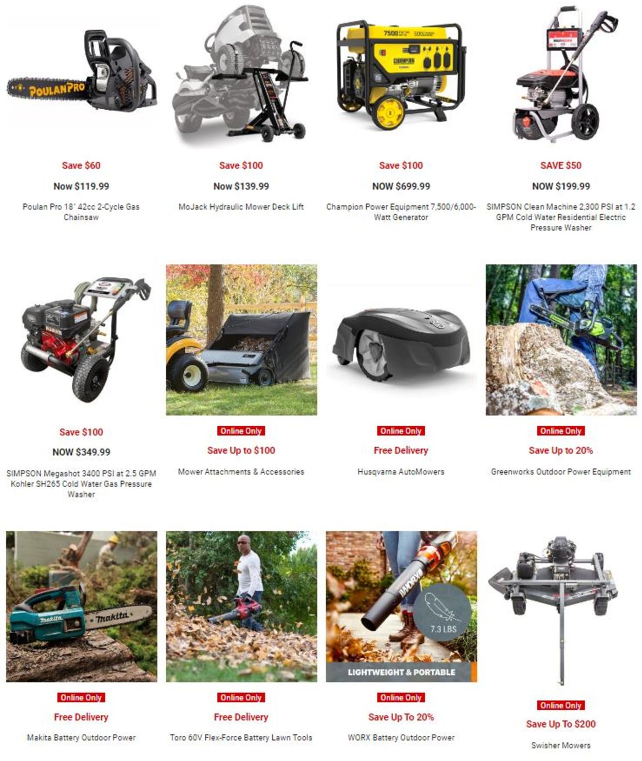 Catalogue Tractor Supply CYBER MONDAY 2021 from 11/28/2021