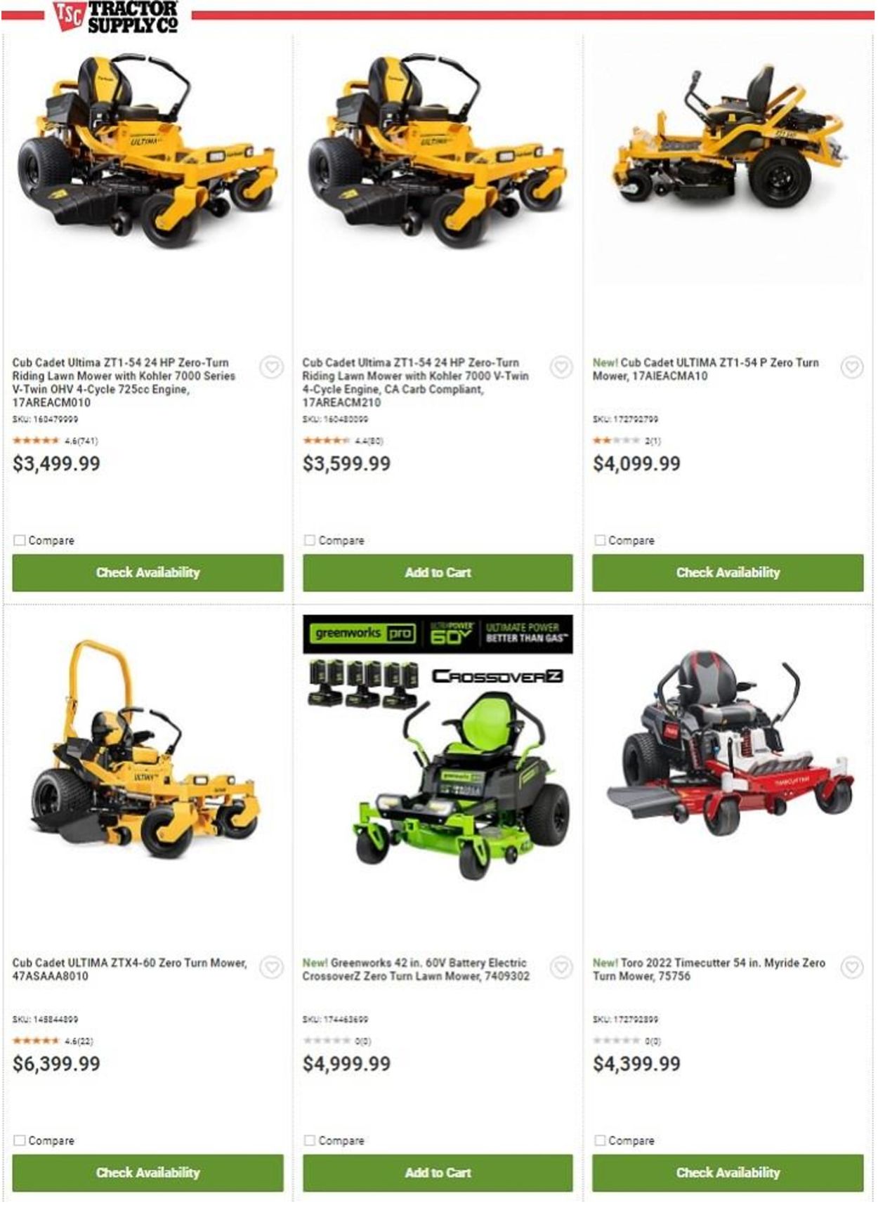Catalogue Tractor Supply from 02/28/2022