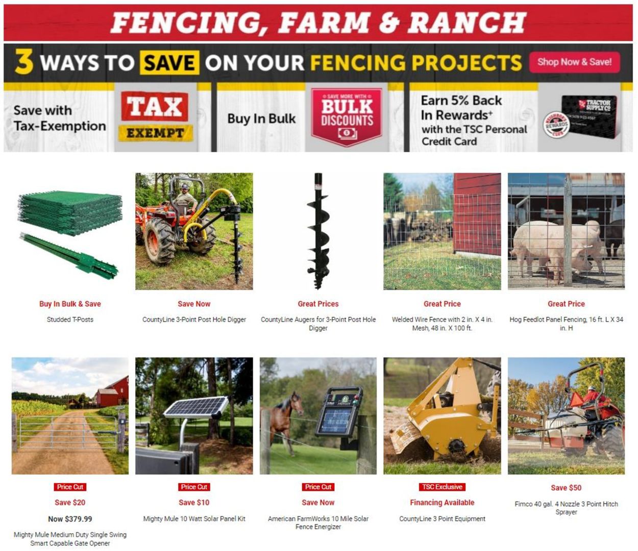 Catalogue Tractor Supply from 03/27/2022