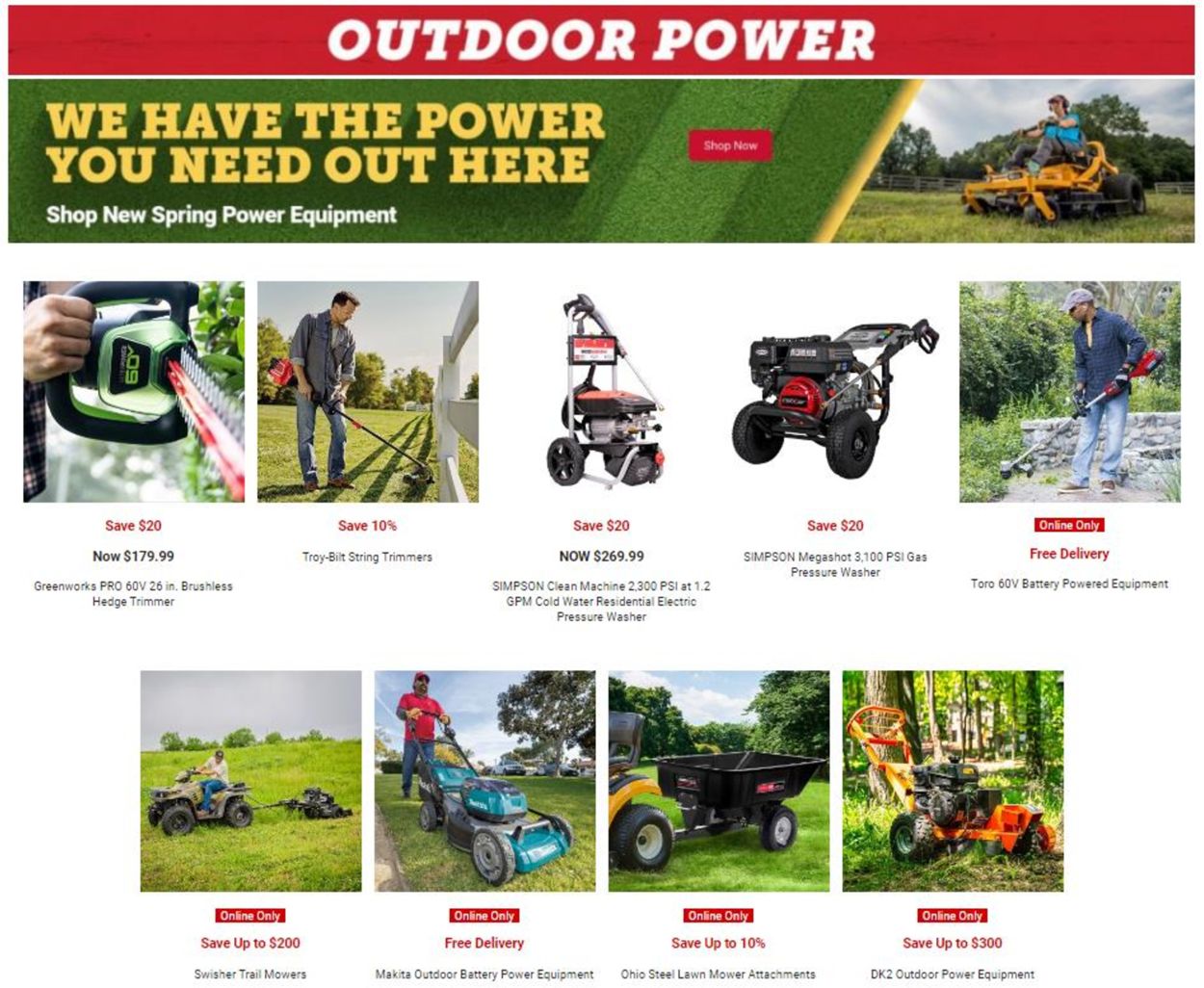 Catalogue Tractor Supply from 05/02/2022