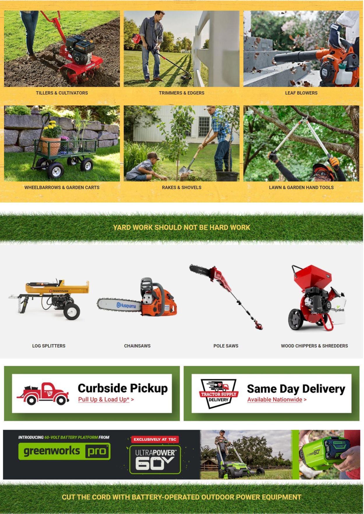 Catalogue Tractor Supply from 05/10/2022