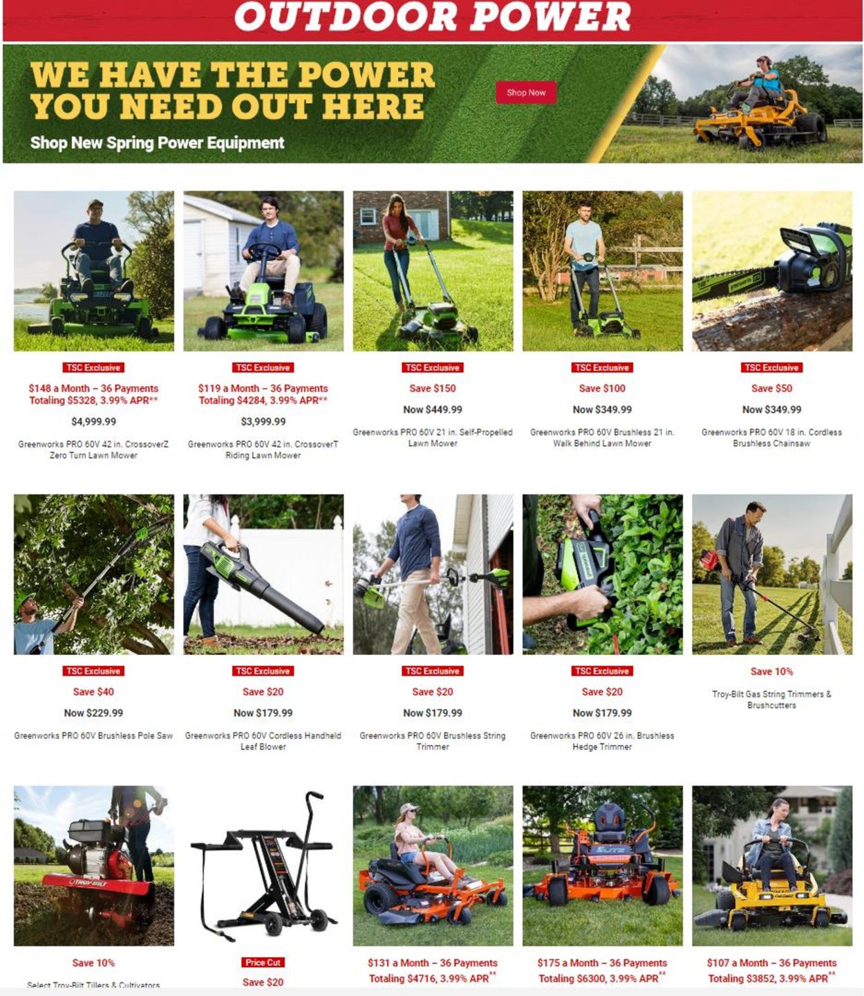 Catalogue Tractor Supply from 05/26/2022