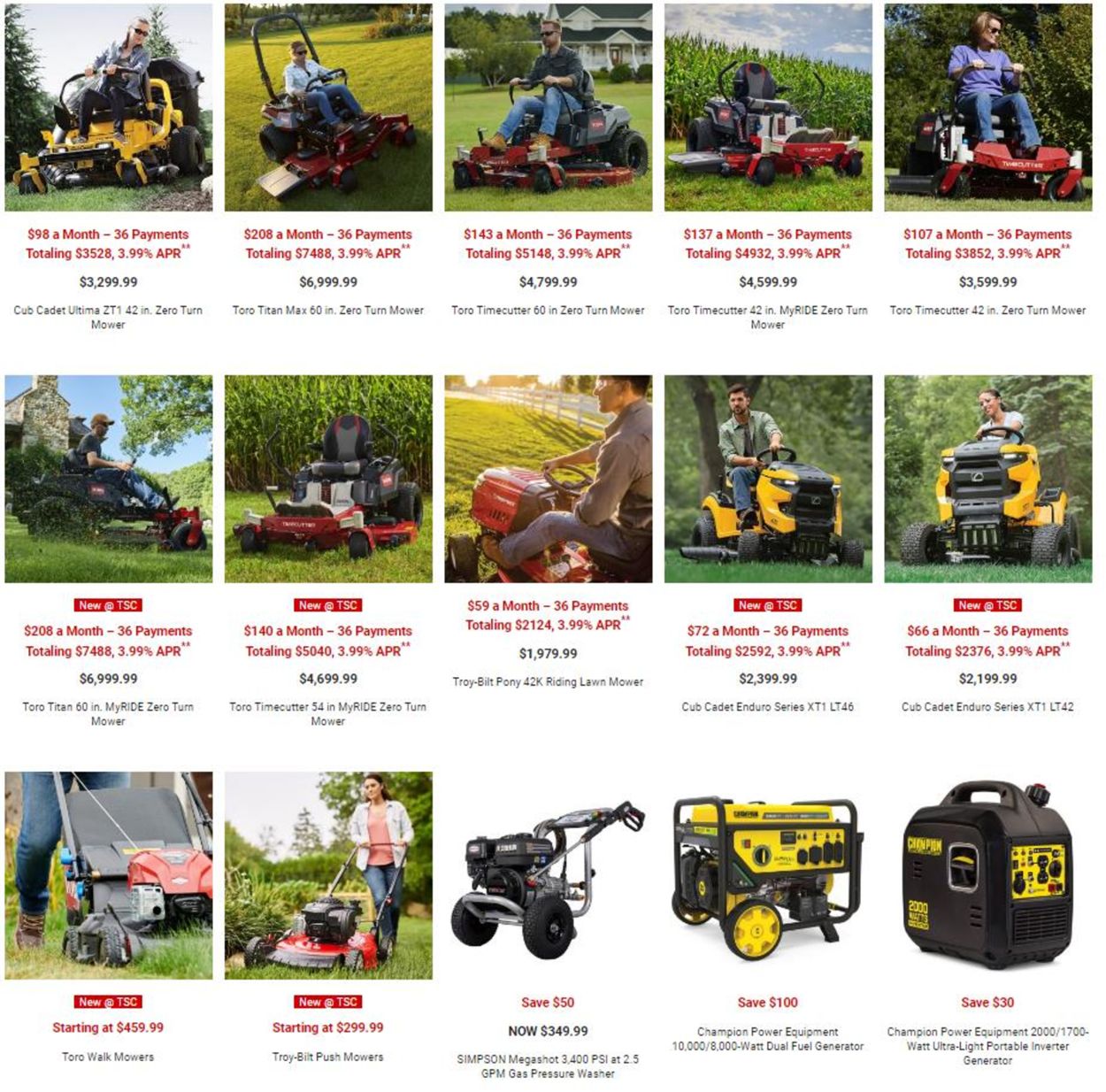 Catalogue Tractor Supply from 05/26/2022
