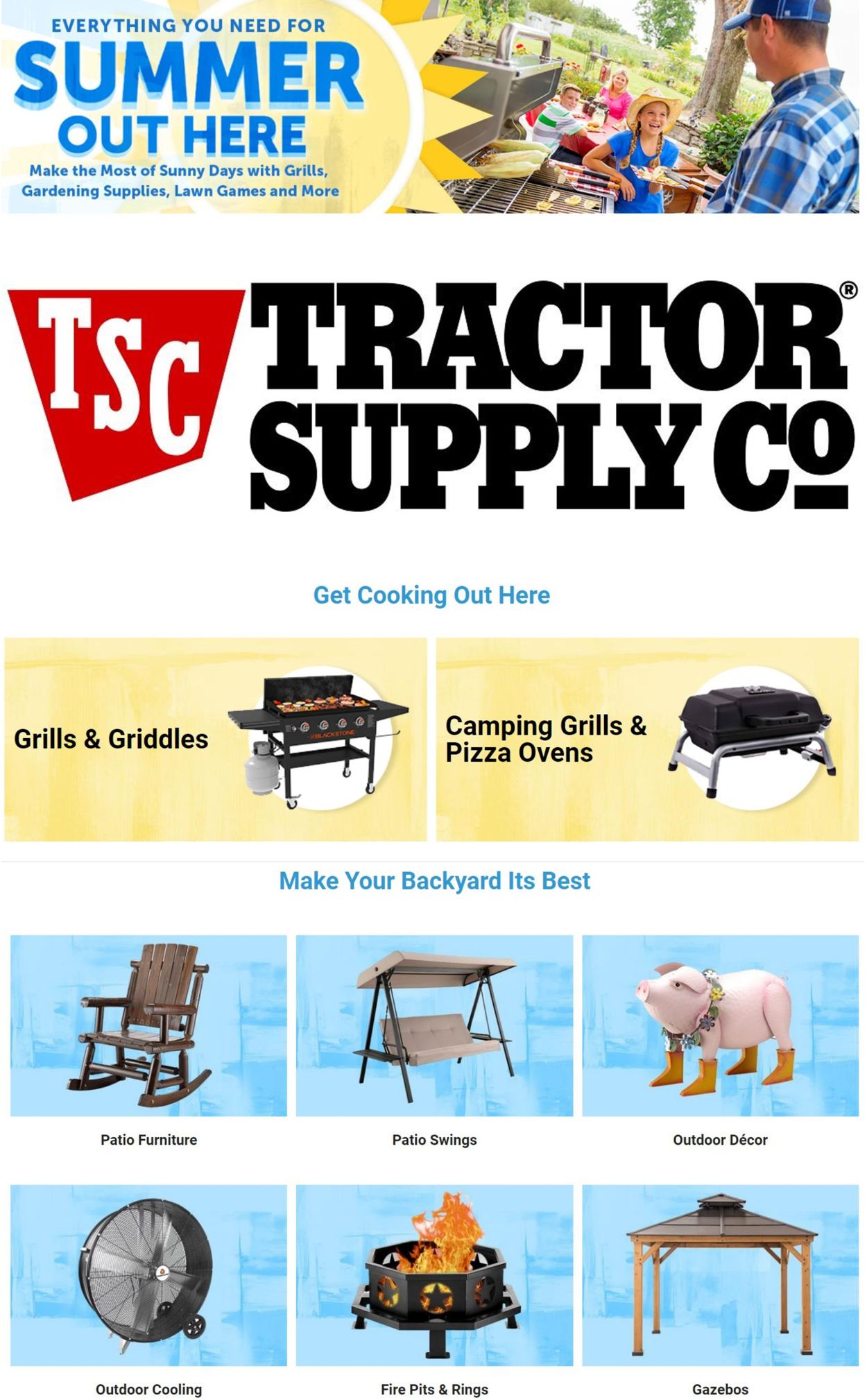 Catalogue Tractor Supply from 06/20/2022