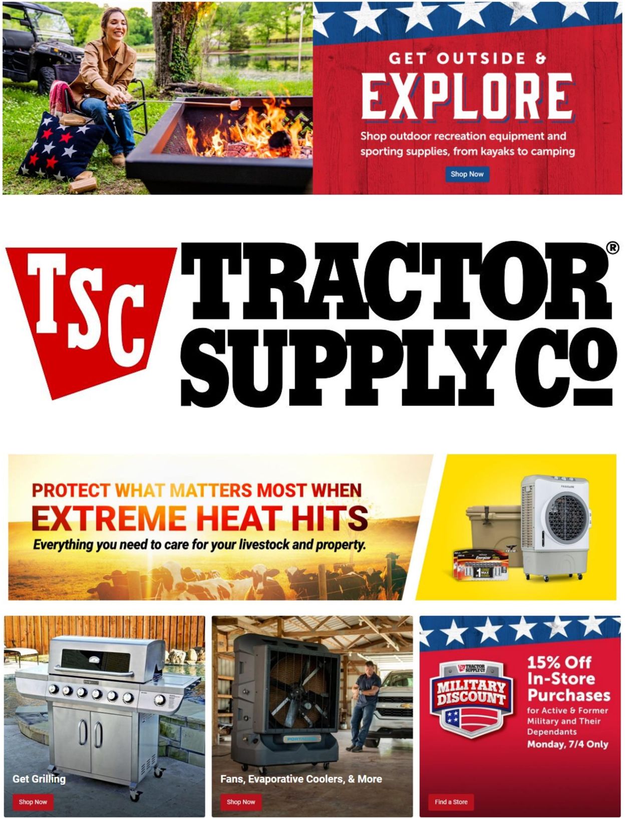 Catalogue Tractor Supply from 06/28/2022