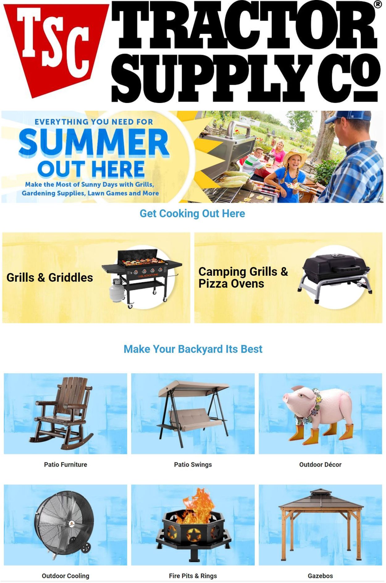 Catalogue Tractor Supply from 07/19/2022