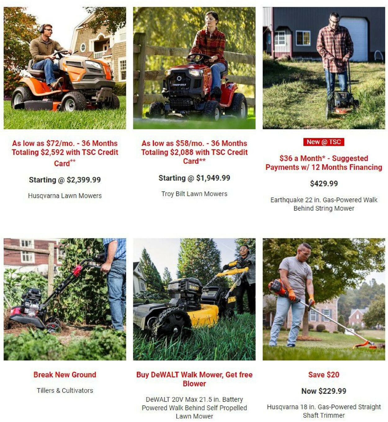 Catalogue Tractor Supply from 03/17/2023