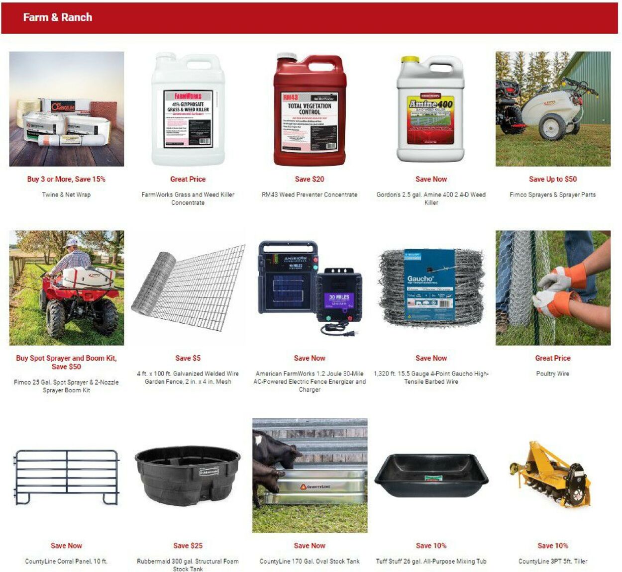 Catalogue Tractor Supply from 03/17/2023