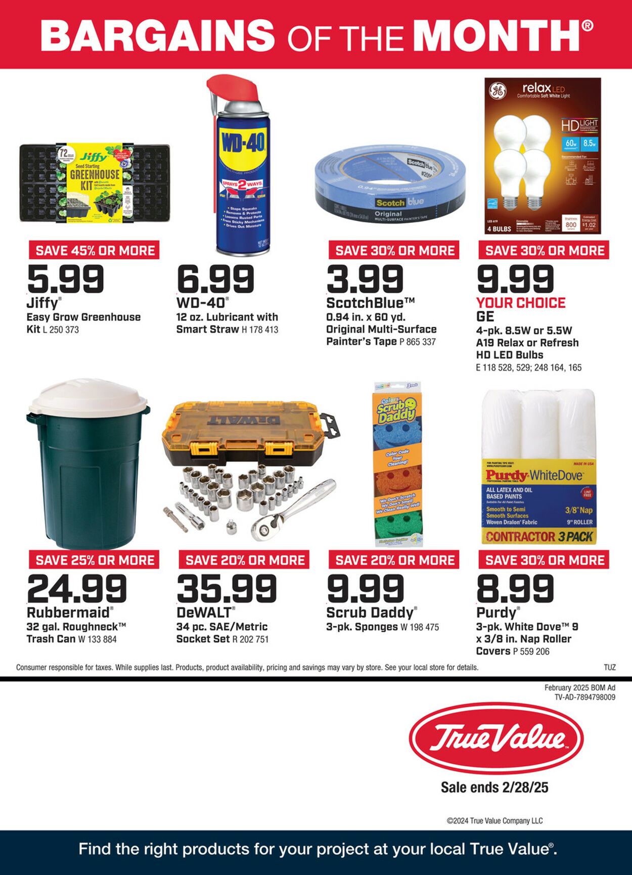 Catalogue True Value Hardware from 02/01/2025