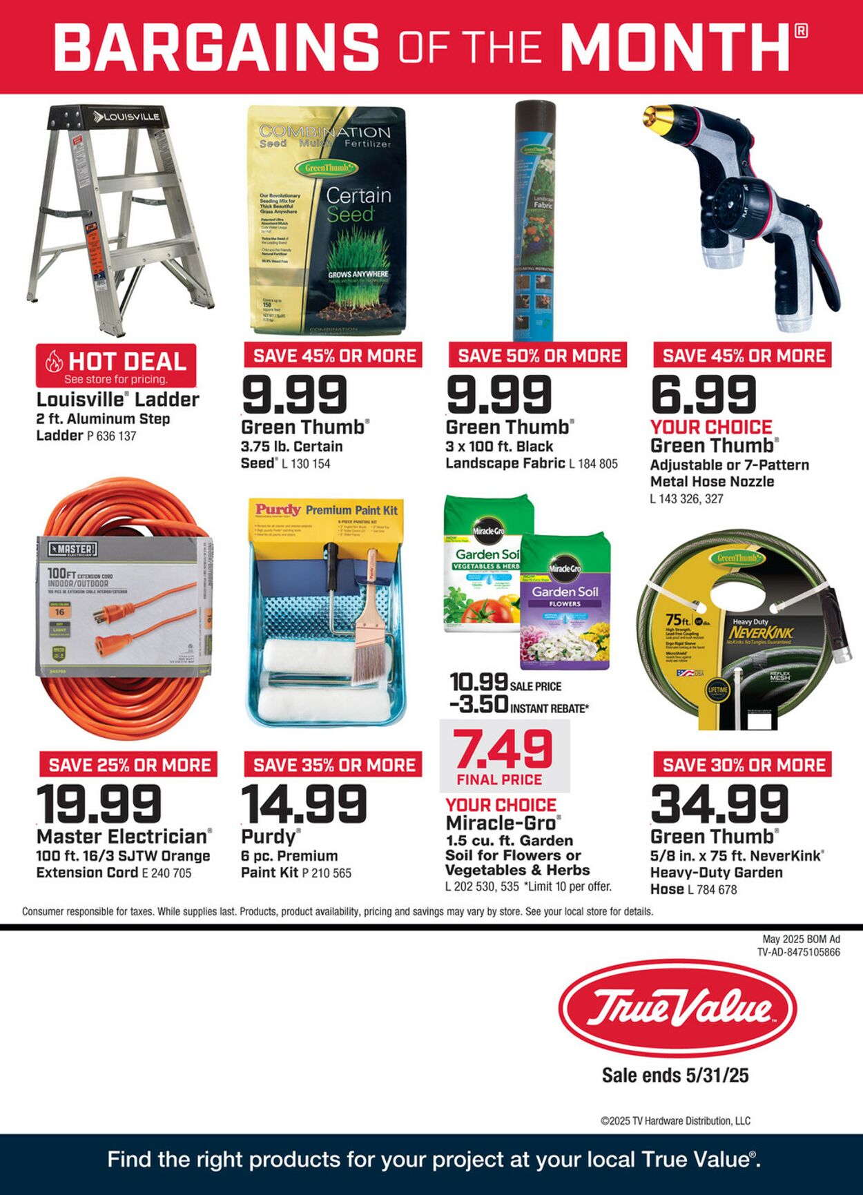 Catalogue True Value Hardware from 05/01/2025