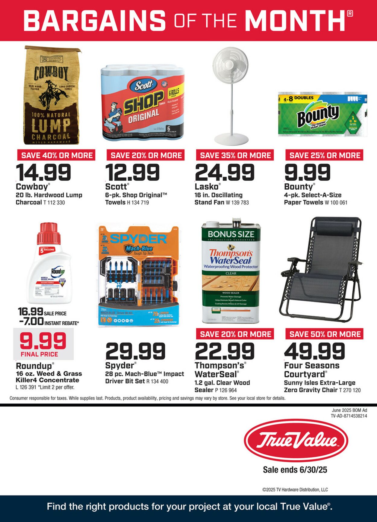 Catalogue True Value Hardware from 06/01/2025