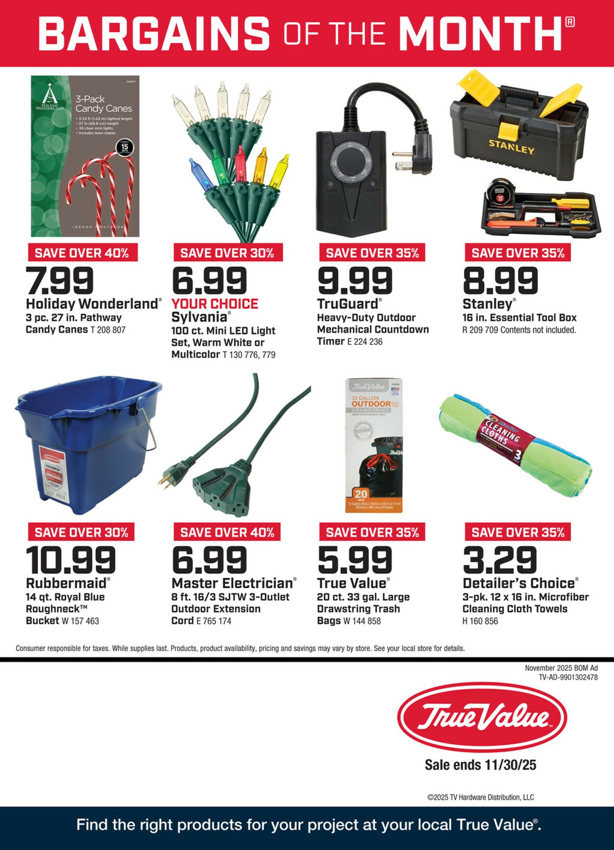 Catalogue True Value Hardware from 11/01/2025