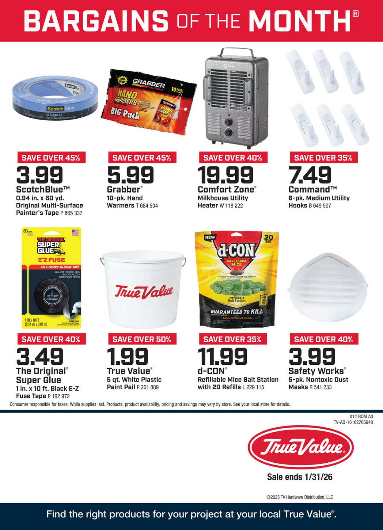 Catalogue True Value Hardware from 01/01/2026