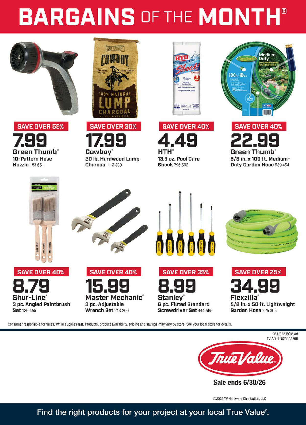 Catalogue True Value Hardware from 06/01/2026