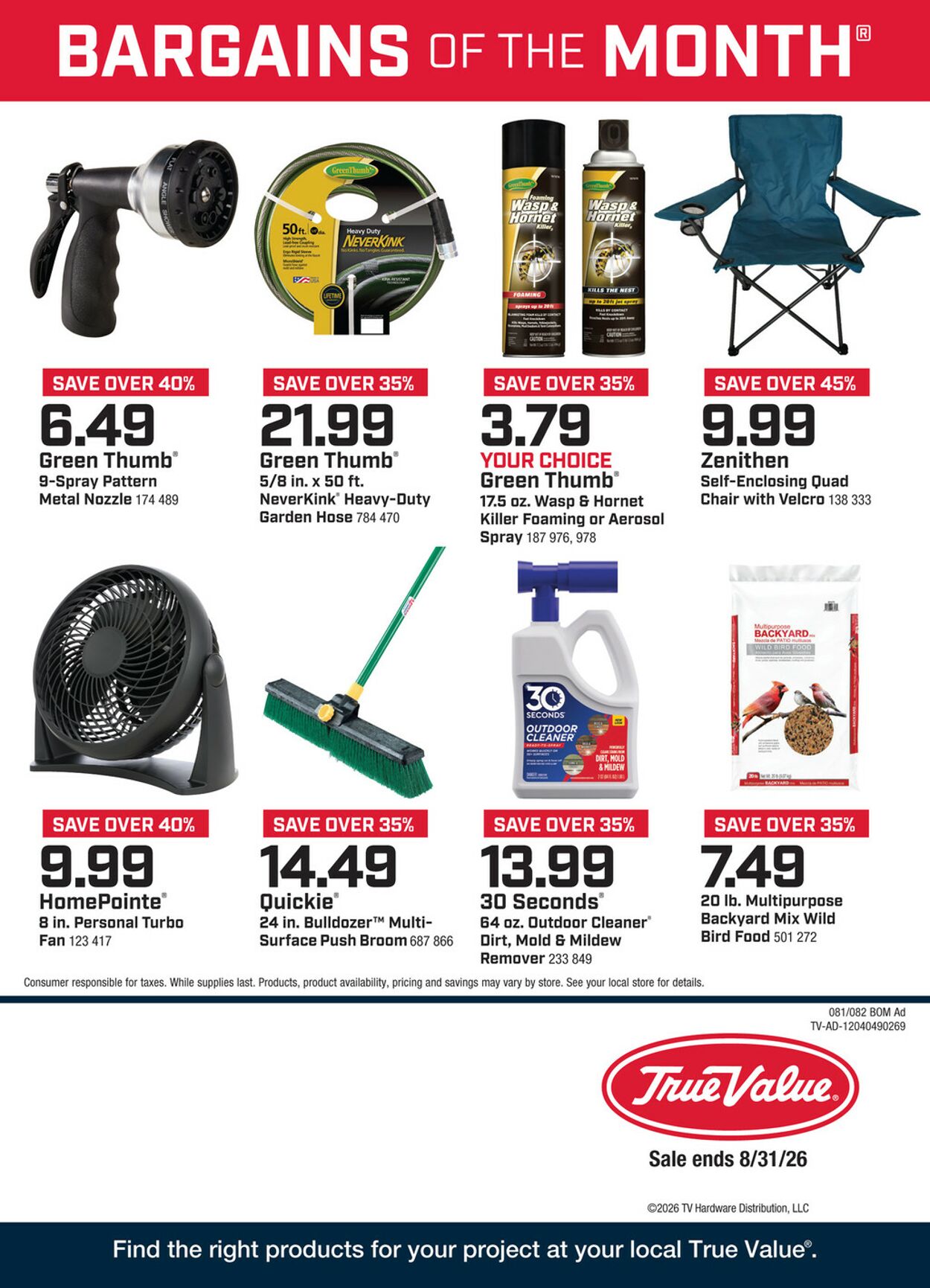 Catalogue True Value Hardware from 08/01/2026