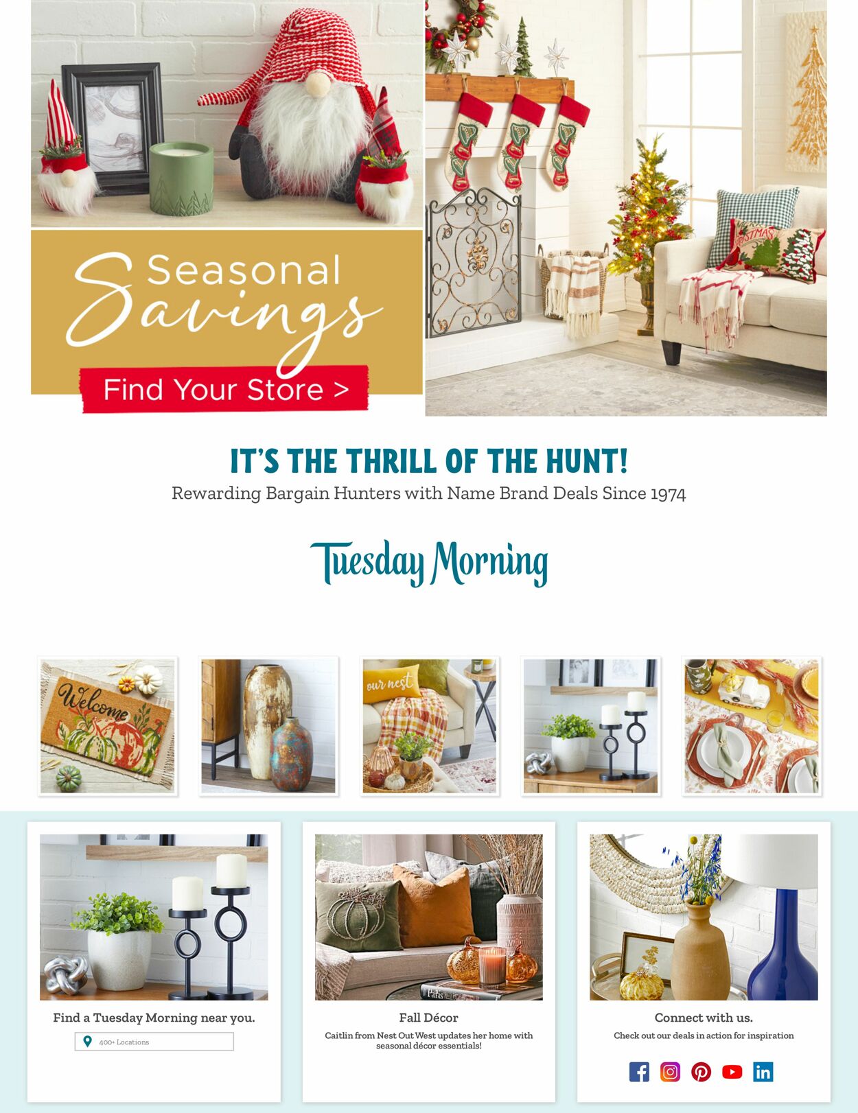 Catalogue Tuesday Morning from 11/17/2022