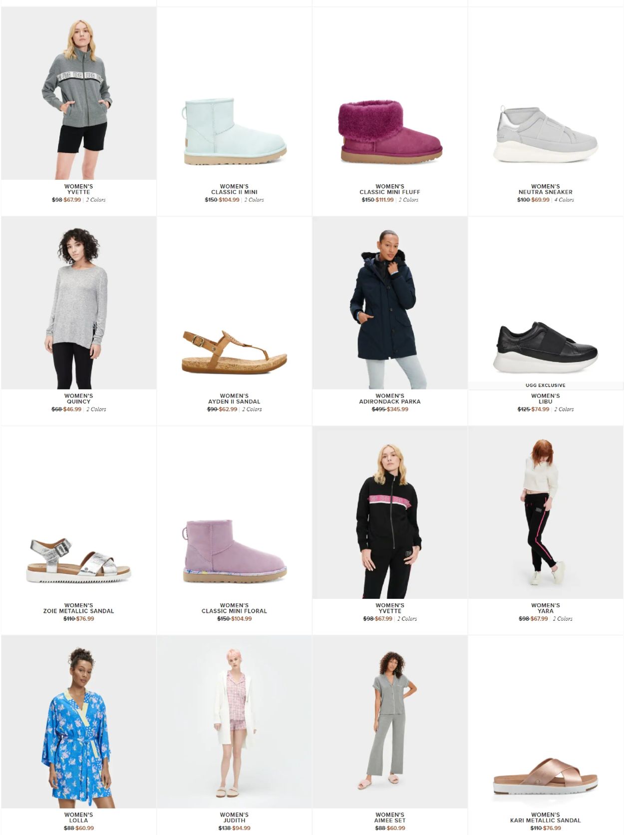 Catalogue UGG Black Friday 2020 from 11/12/2020