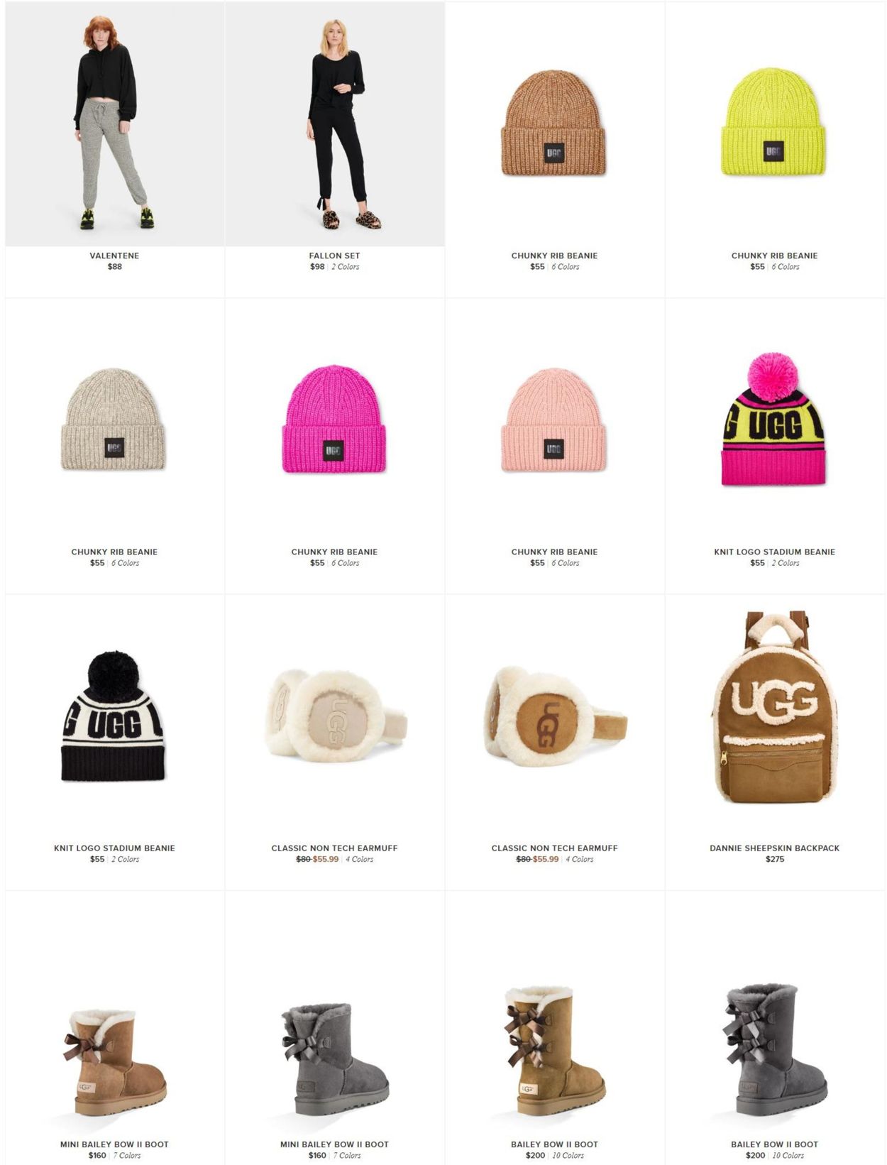 Catalogue UGG Black Friday 2020 from 11/27/2020