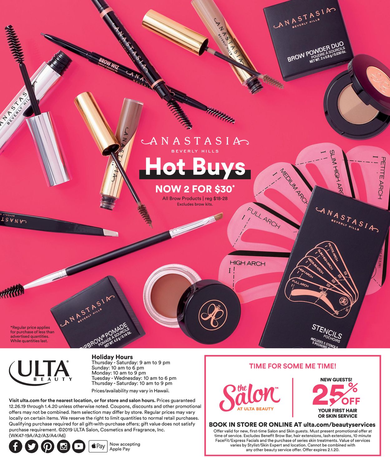 Catalogue Ulta Beauty from 12/26/2019