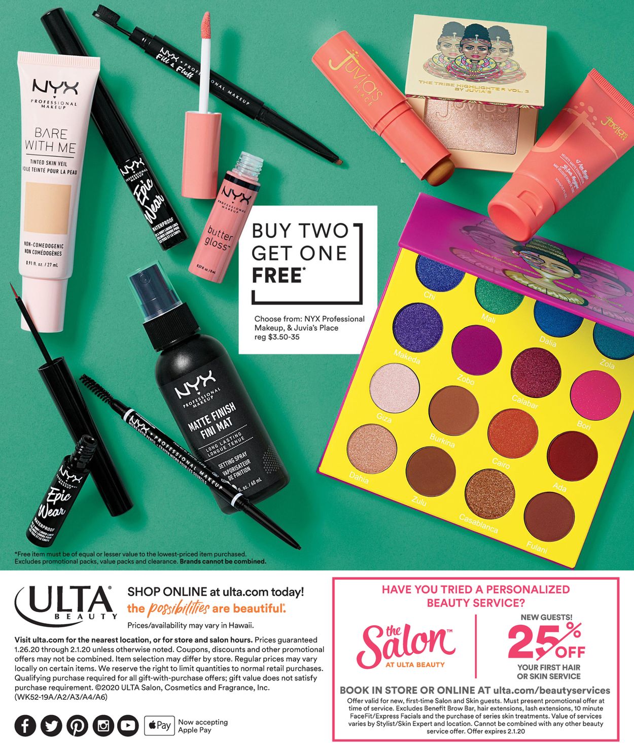 Catalogue Ulta Beauty from 01/26/2020