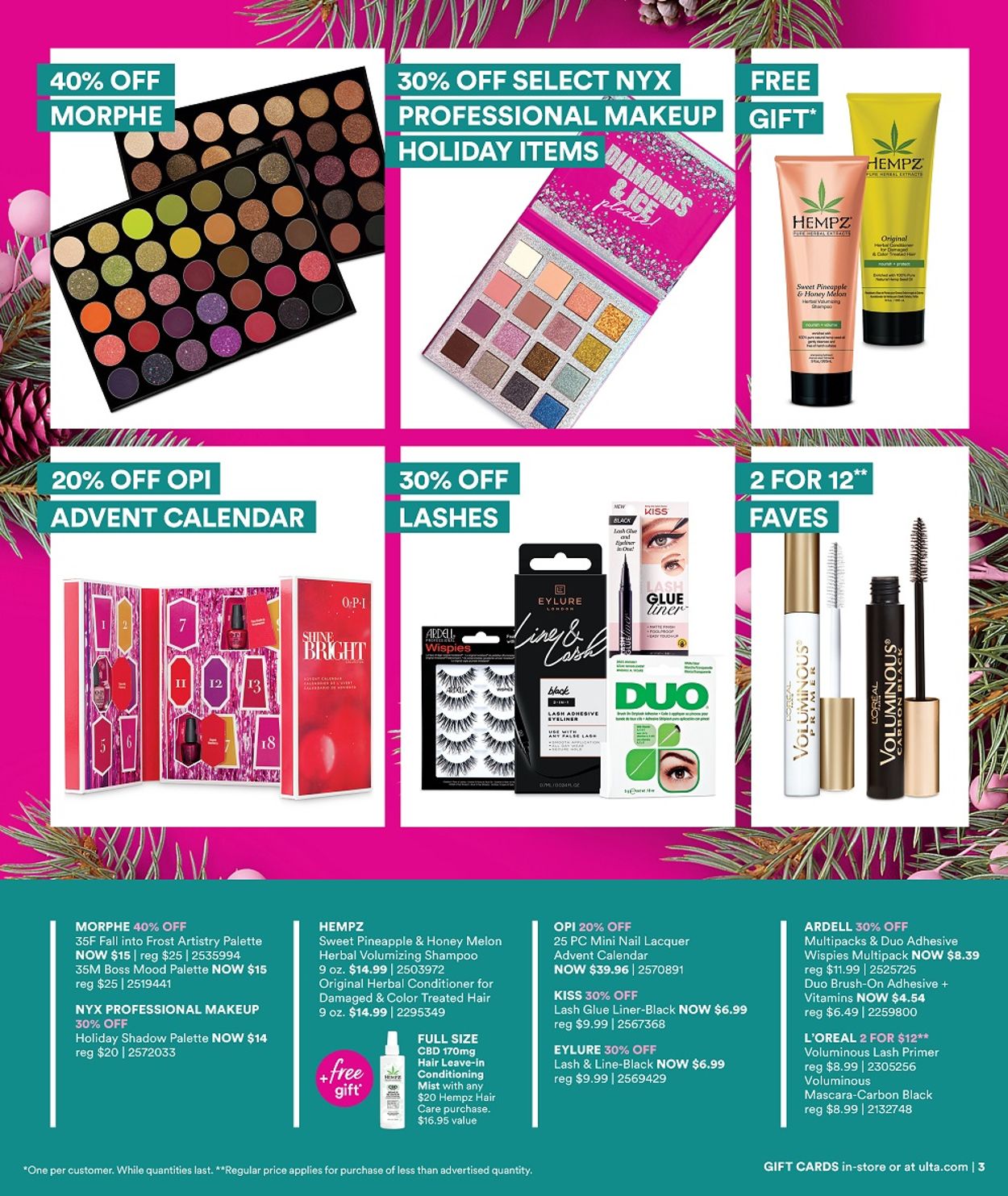 Catalogue Ulta Beauty from 11/08/2020