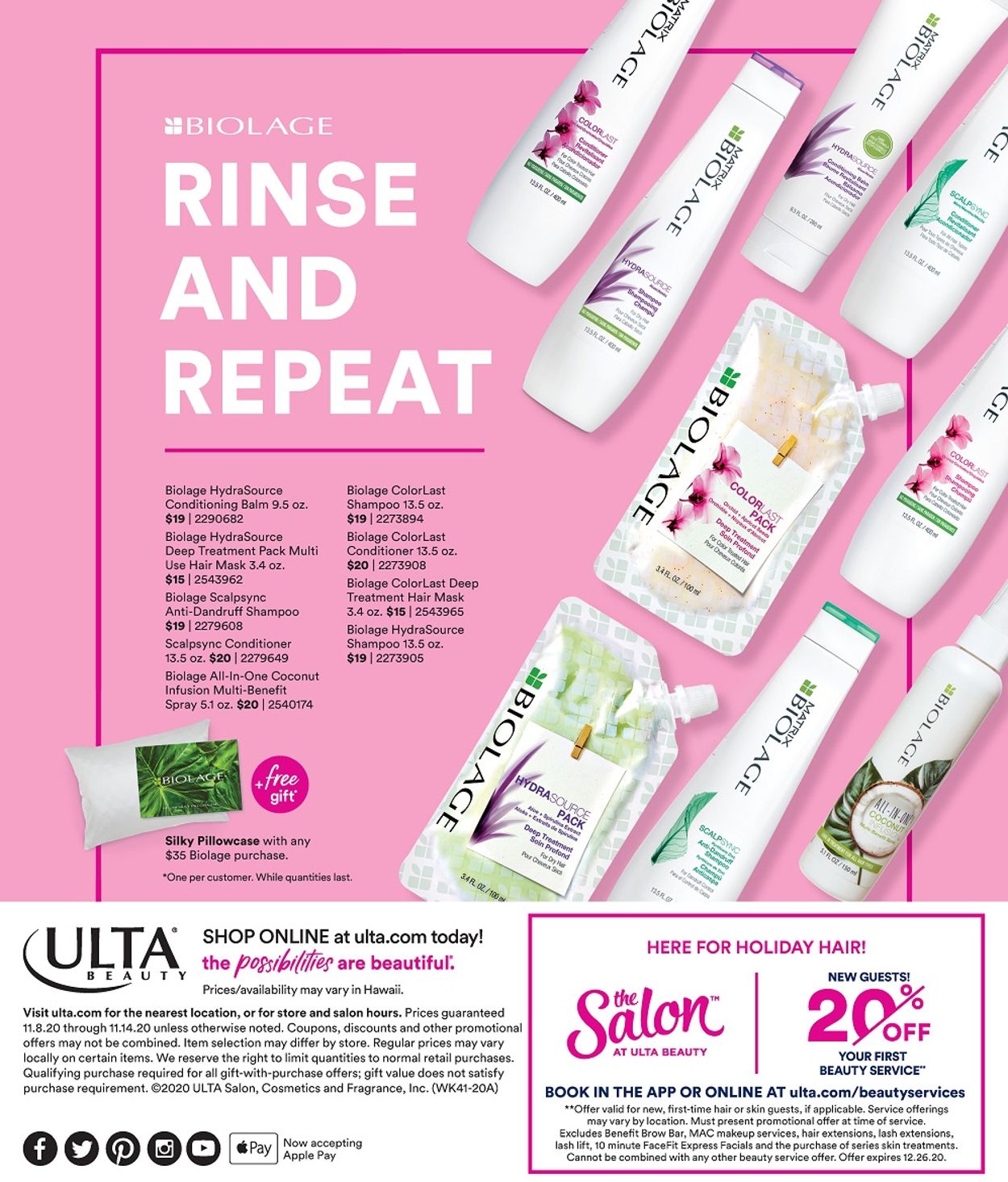 Catalogue Ulta Beauty from 11/08/2020