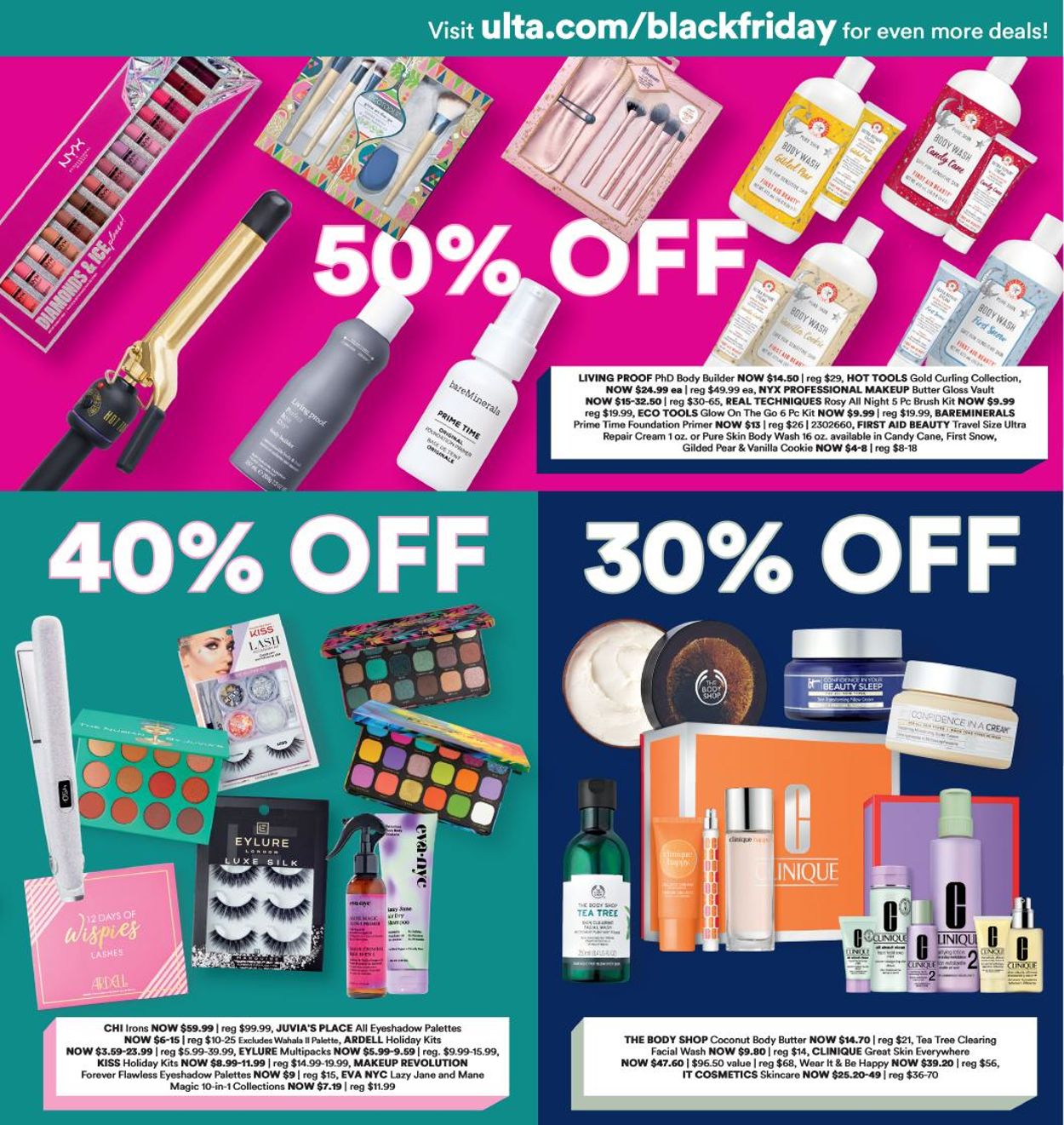 Catalogue Ulta Beauty - Black Friday 2020 from 11/22/2020