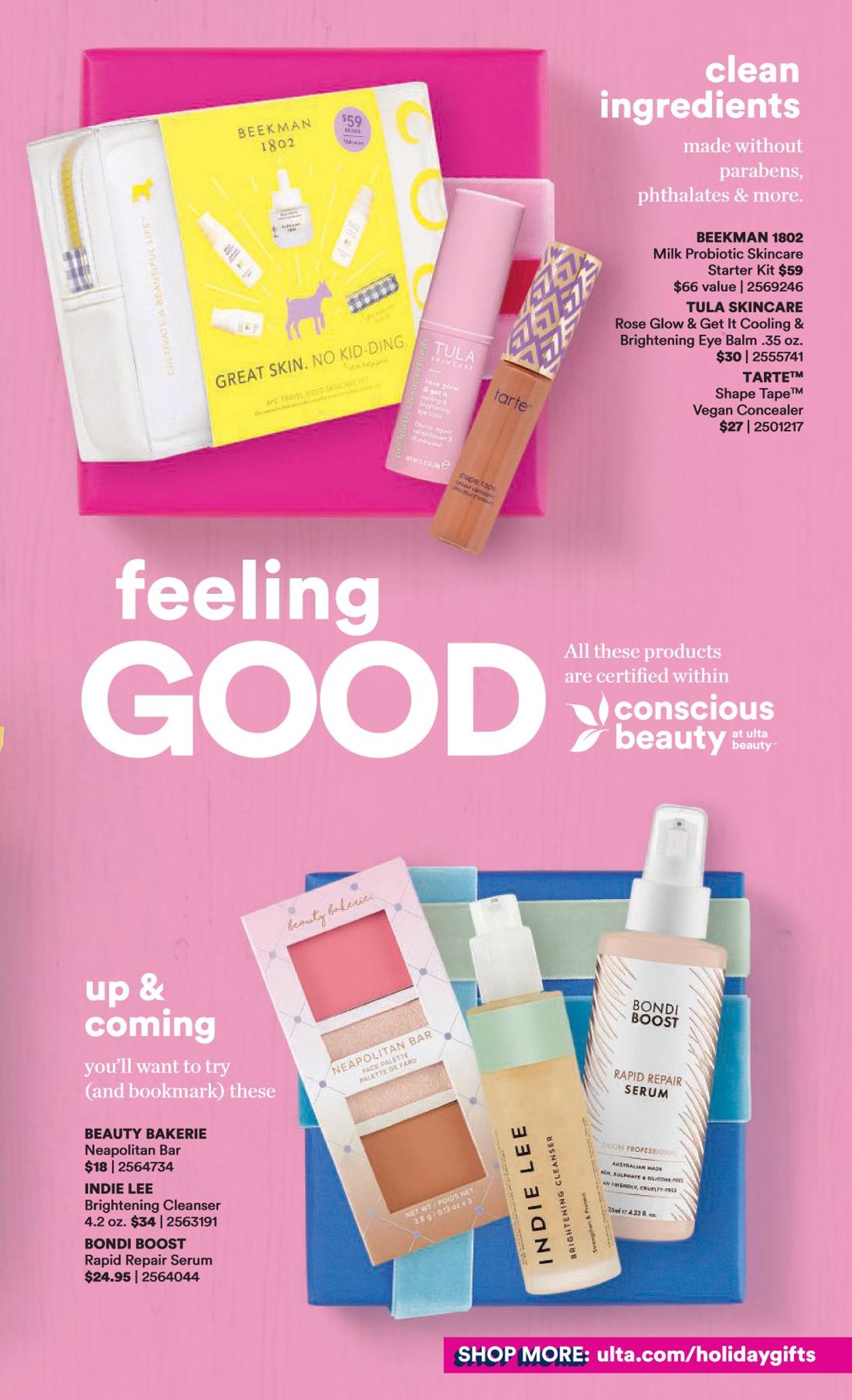 Catalogue Ulta Beauty Gift Guide 2020 from 11/29/2020