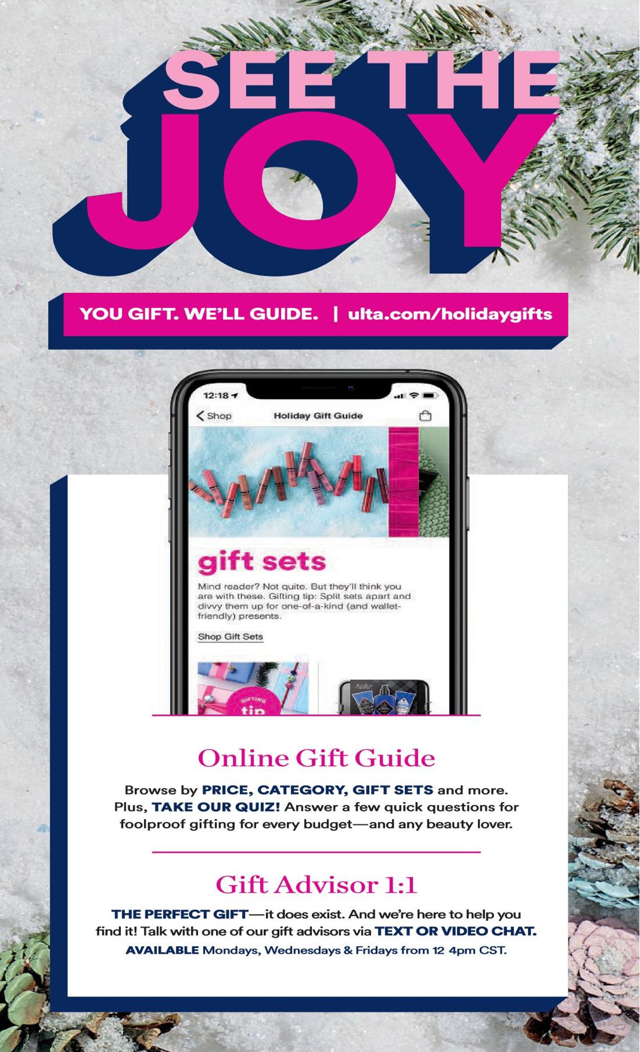Catalogue Ulta Beauty Gift Guide 2020 from 11/29/2020