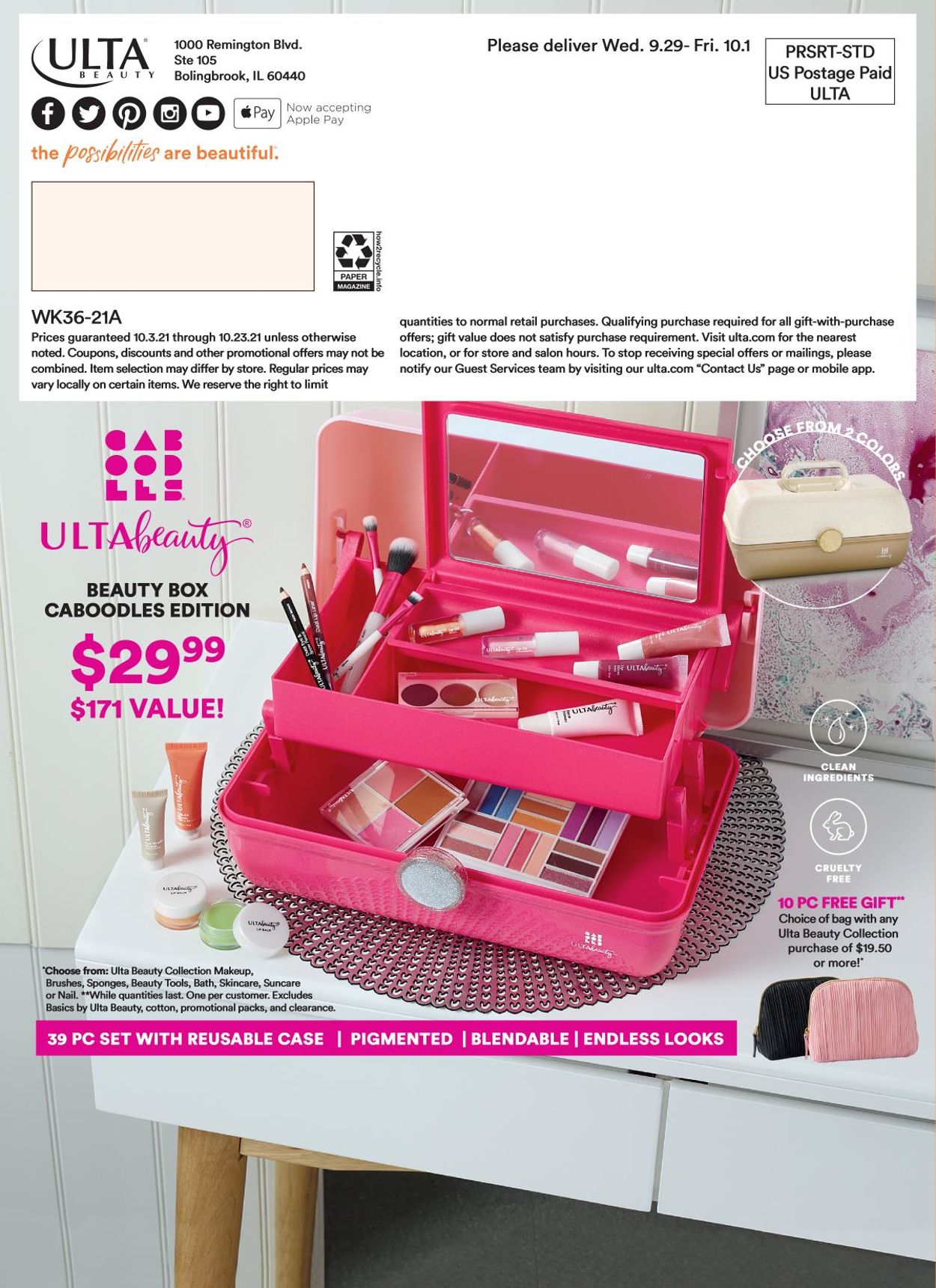 Catalogue Ulta Beauty from 10/03/2021
