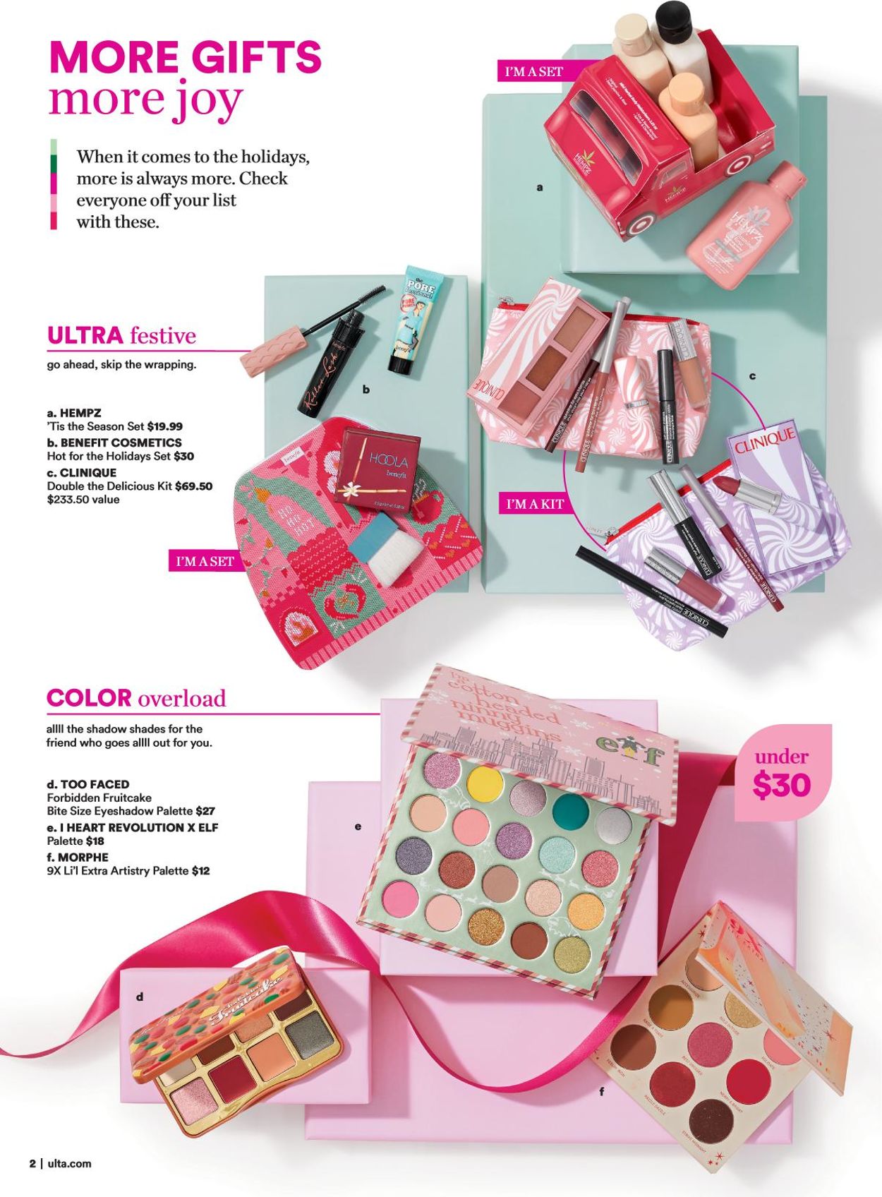 Catalogue Ulta Beauty HOLIDAYS 2021 from 11/28/2021